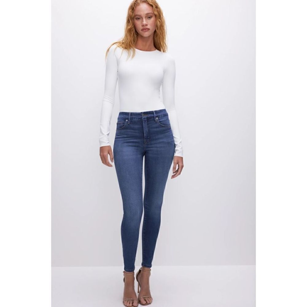 Good American GOOD WAIST ANKLE SKINNY JEANS GW941TT Size 8/29